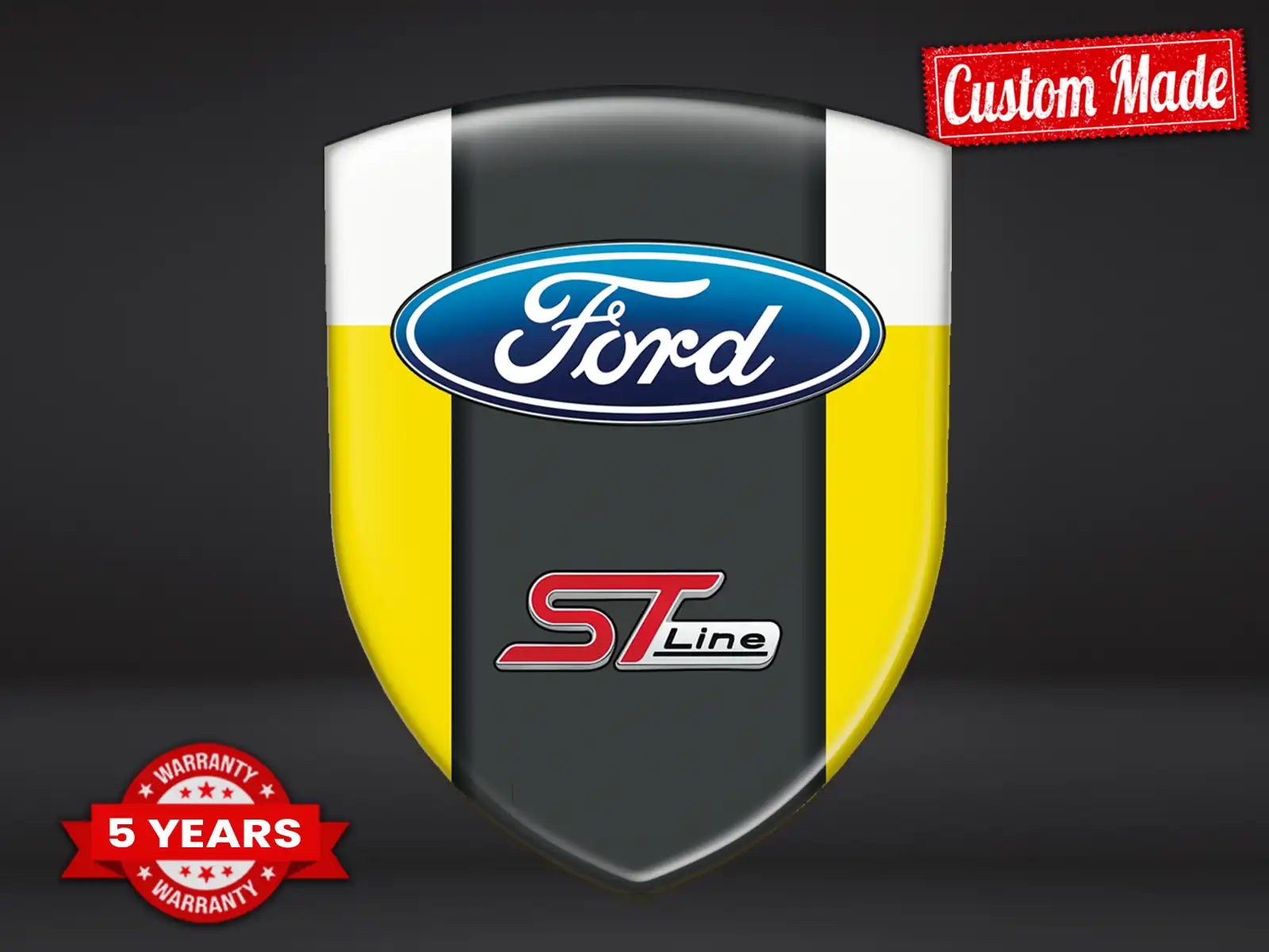 Ford Pegatinas Automotrices Resistentes Universales Modernas